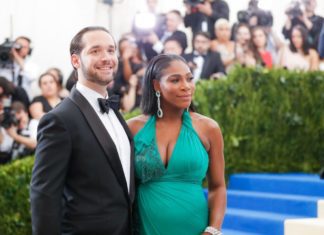 Serena Williams Shares a Pic of Baby Alexis and Shows Wedding Ring