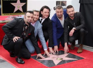 NSYNC Cements Themselves on the Hollywood Walk of Fame