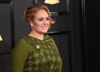 Adele Logs 10th Week Atop the Billboard Hot 100 with “Easy On Me” Adele at the Grammy Awards in 2017.