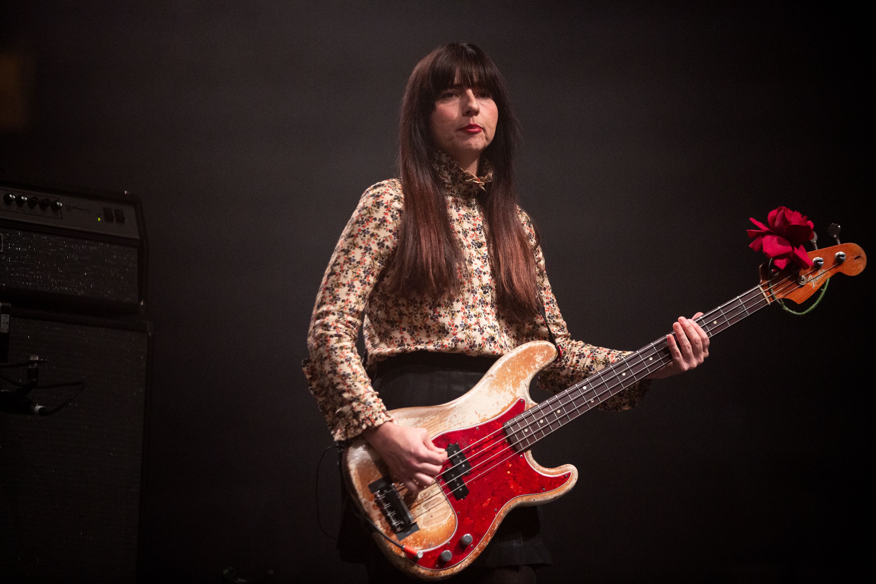 Paz Lenchantin of the Pixies in concert at Madison Square Garden, New York,...
