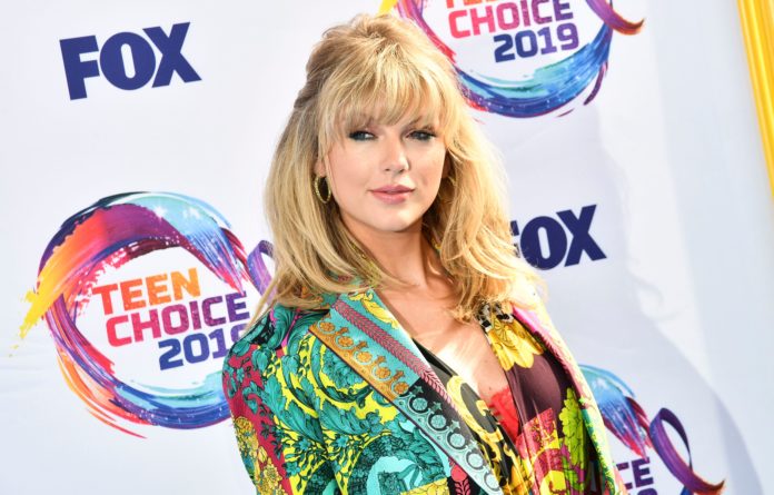 Taylor Swift at the 2019 Teen Choice Awards.