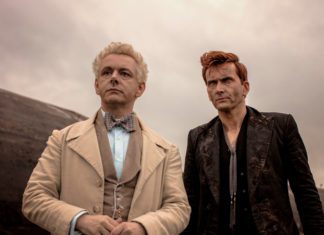 “Good Omens” Will Return to Amazon for Season 2 Michael Sheen and David Tennant in "Good Omens"