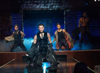 Channing Tatum Set to Return in “Magic Mike’s Last Dance” Matt Bomer, Joe Manganiello, Channing Tatum, and Dick Richie in "Magic Mike"