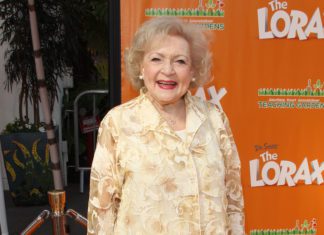 “The Golden Girls” Star Betty White Dies at 99 Betty White at the "Dr. Seuss' The Lorax" film premiere in 2012.