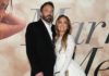Bennifer Fans, Rejoice! Jennifer Lopez and Ben Affleck are Officially Husband and Wife Ben Affleck and Jennifer Lopez at the "Marry Me" film premiere in February 2022
