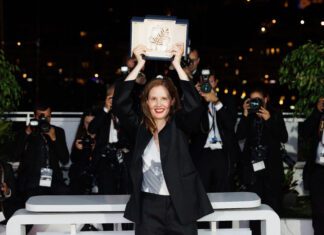 Justine Triet Makes History With “Anatomy of a Fall” at the 2023 Cannes Film Festival Justine Triet poses with The Palme D'Or Award for "Anatomy of a Fall" during the Palme D'Or winners photocall at the 76th annual Cannes film festival in May 2023
